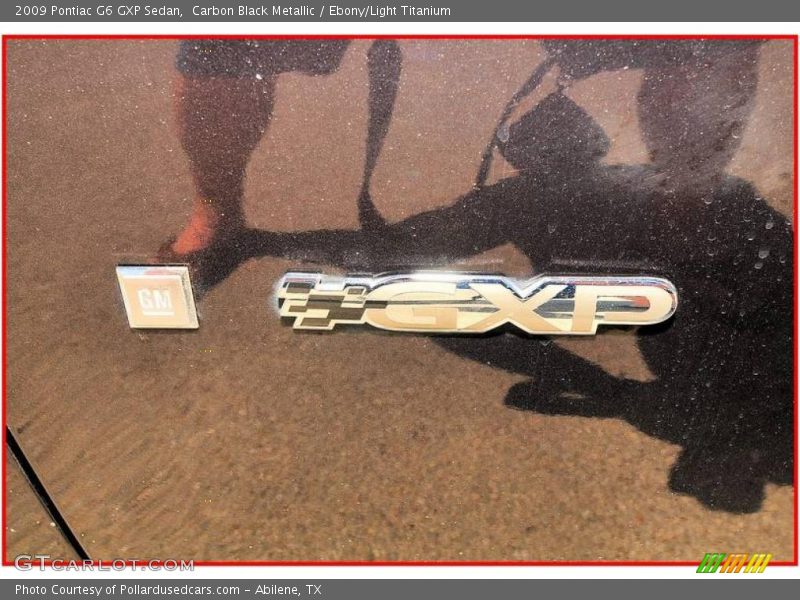 Carbon Black Metallic / Ebony/Light Titanium 2009 Pontiac G6 GXP Sedan