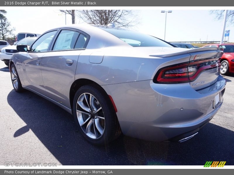 Billet Silver Metallic / Black 2016 Dodge Charger R/T