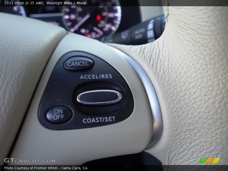 Moonlight White / Wheat 2013 Infiniti JX 35 AWD