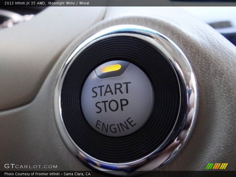 Moonlight White / Wheat 2013 Infiniti JX 35 AWD