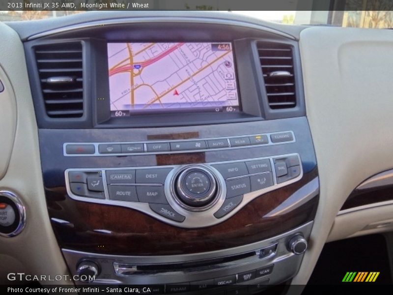 Moonlight White / Wheat 2013 Infiniti JX 35 AWD