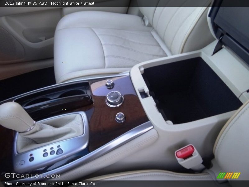 Moonlight White / Wheat 2013 Infiniti JX 35 AWD