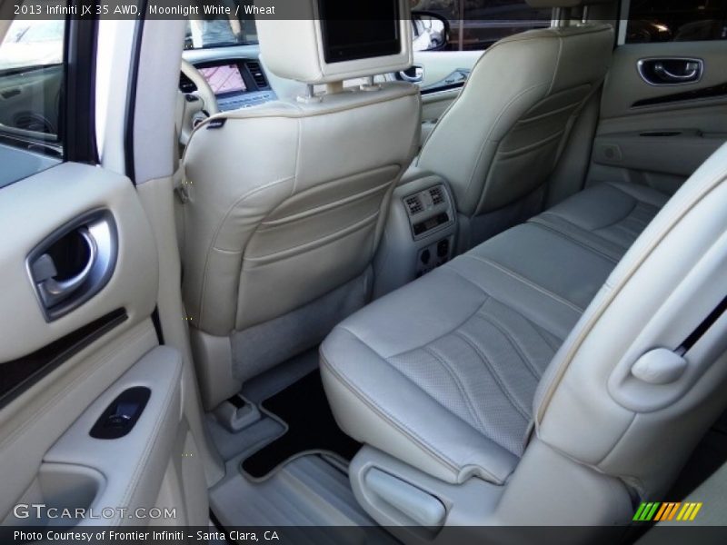 Moonlight White / Wheat 2013 Infiniti JX 35 AWD