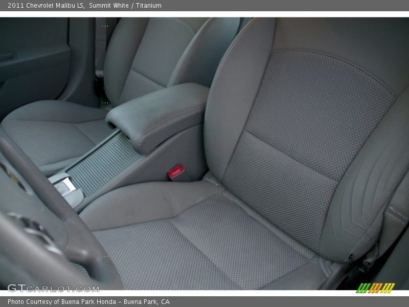 Summit White / Titanium 2011 Chevrolet Malibu LS
