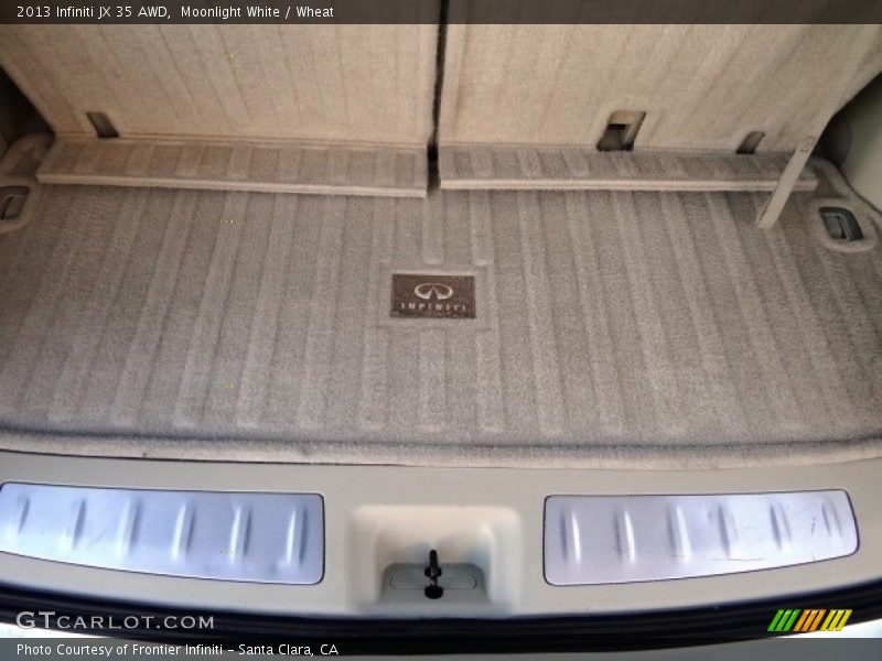 Moonlight White / Wheat 2013 Infiniti JX 35 AWD