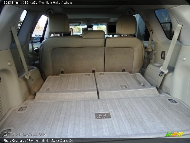 Moonlight White / Wheat 2013 Infiniti JX 35 AWD