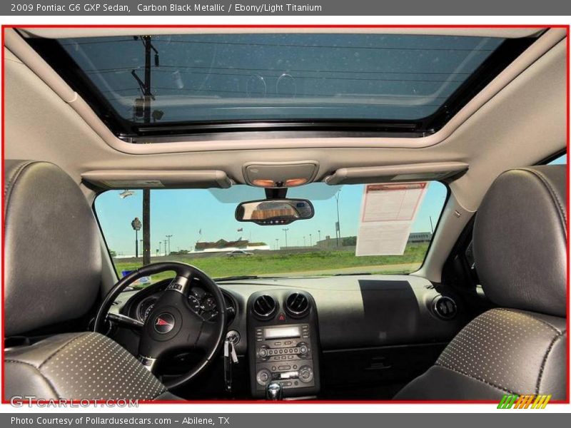 Carbon Black Metallic / Ebony/Light Titanium 2009 Pontiac G6 GXP Sedan