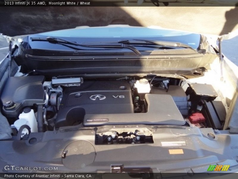 Moonlight White / Wheat 2013 Infiniti JX 35 AWD