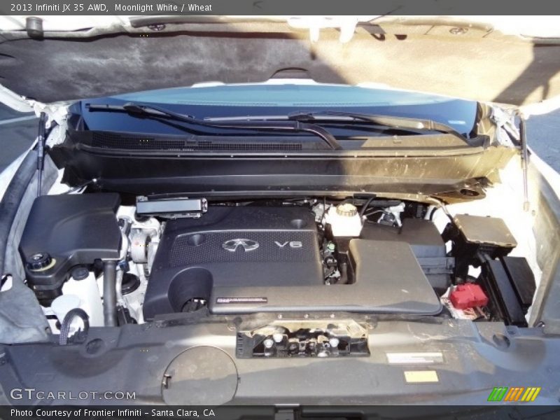 Moonlight White / Wheat 2013 Infiniti JX 35 AWD