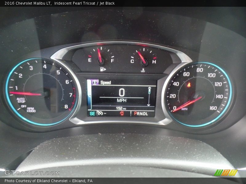 Iridescent Pearl Tricoat / Jet Black 2016 Chevrolet Malibu LT