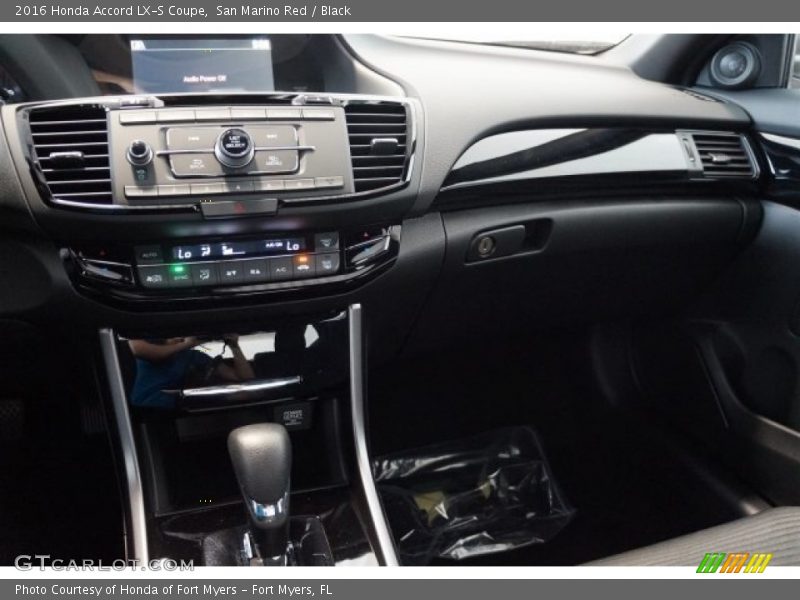 San Marino Red / Black 2016 Honda Accord LX-S Coupe