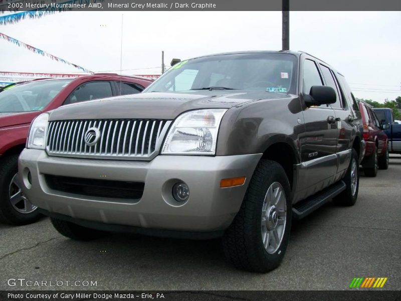 Mineral Grey Metallic / Dark Graphite 2002 Mercury Mountaineer AWD