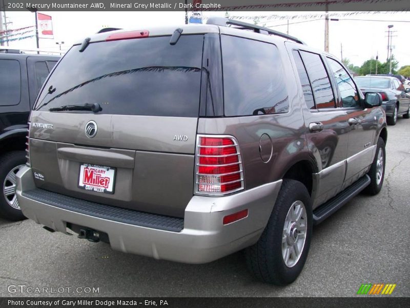 Mineral Grey Metallic / Dark Graphite 2002 Mercury Mountaineer AWD