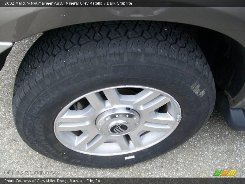 Mineral Grey Metallic / Dark Graphite 2002 Mercury Mountaineer AWD