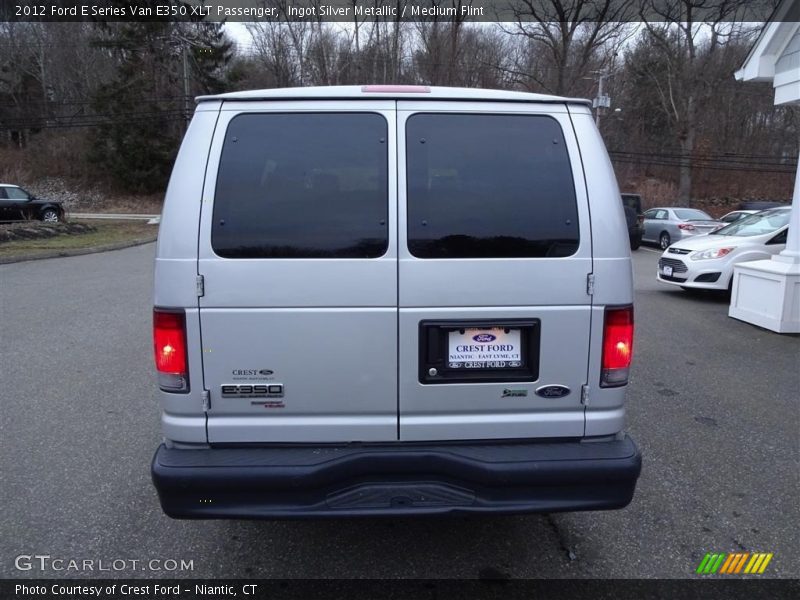 Ingot Silver Metallic / Medium Flint 2012 Ford E Series Van E350 XLT Passenger