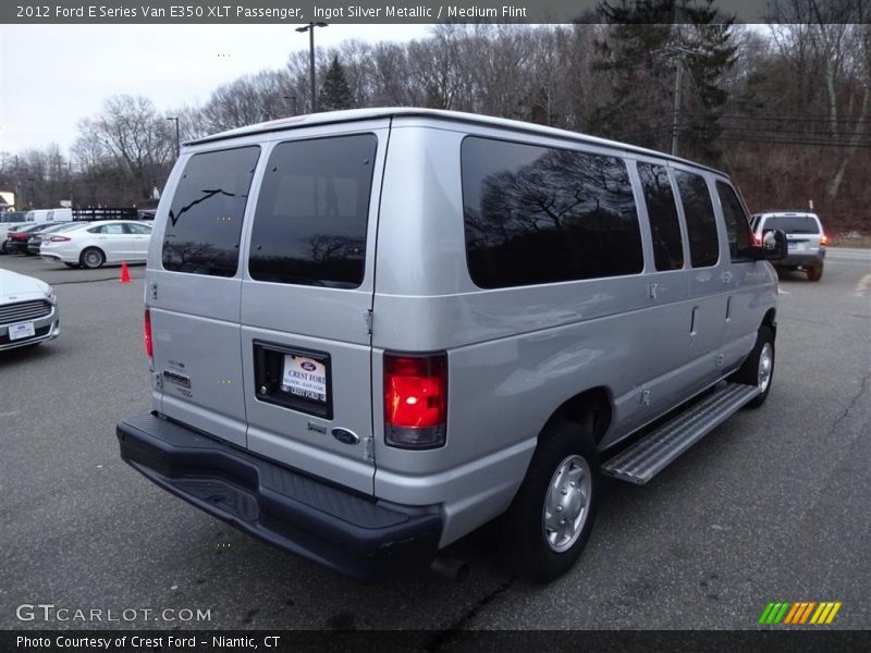 Ingot Silver Metallic / Medium Flint 2012 Ford E Series Van E350 XLT Passenger