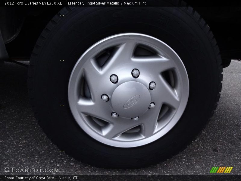 Ingot Silver Metallic / Medium Flint 2012 Ford E Series Van E350 XLT Passenger
