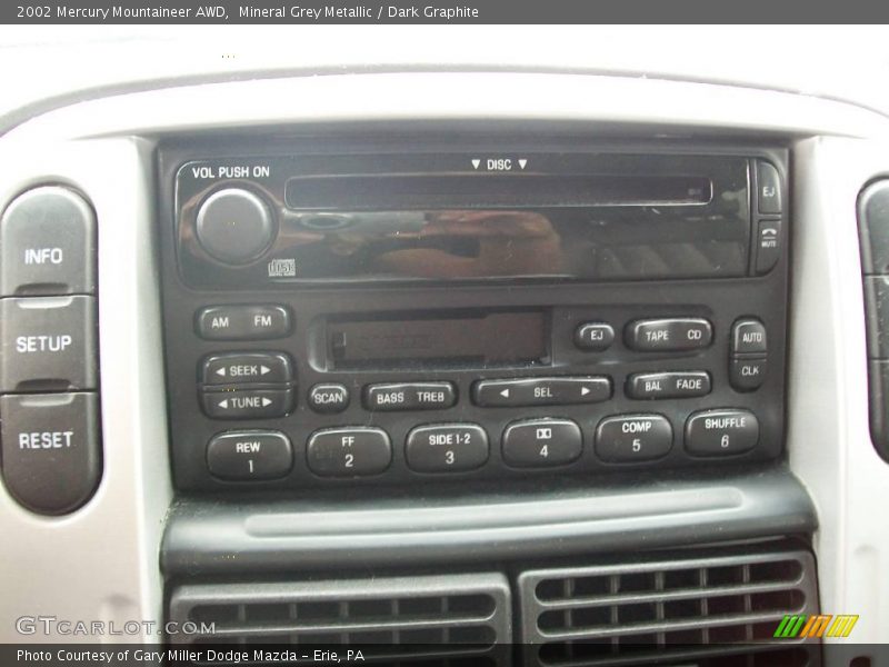 Mineral Grey Metallic / Dark Graphite 2002 Mercury Mountaineer AWD