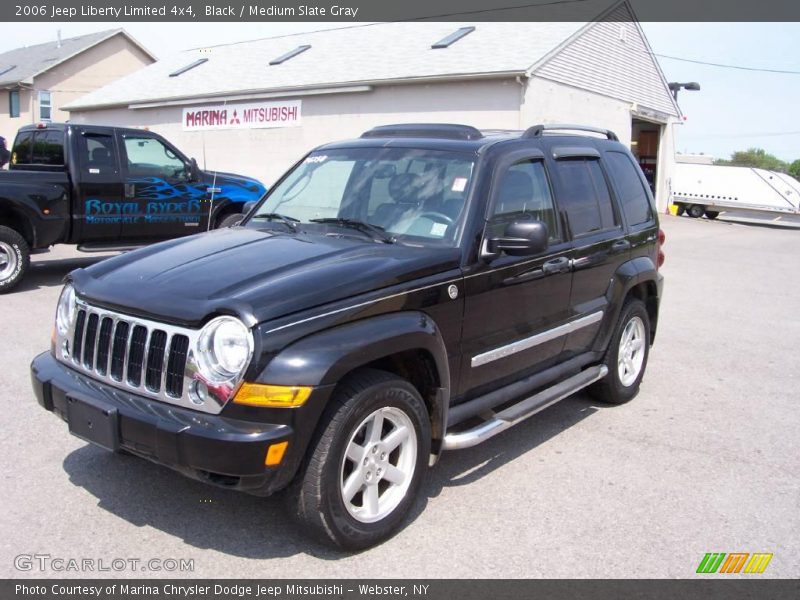 Black / Medium Slate Gray 2006 Jeep Liberty Limited 4x4