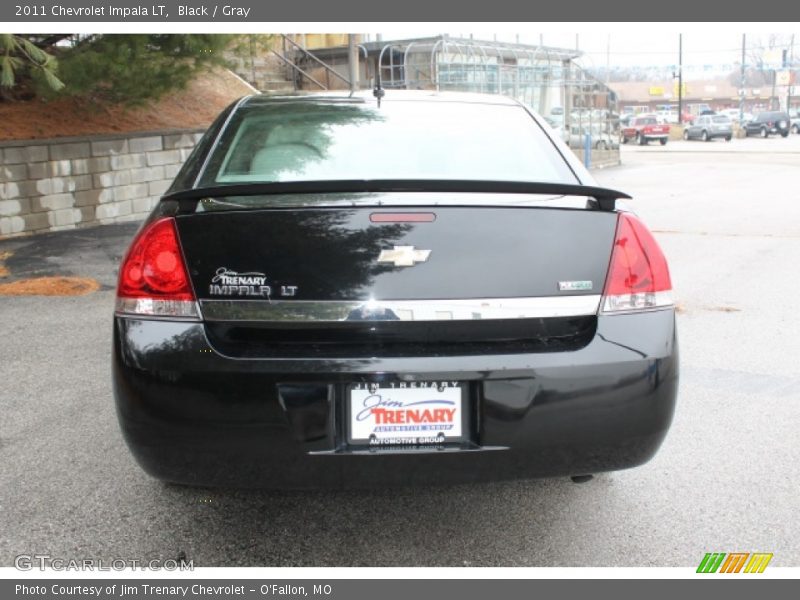 Black / Gray 2011 Chevrolet Impala LT