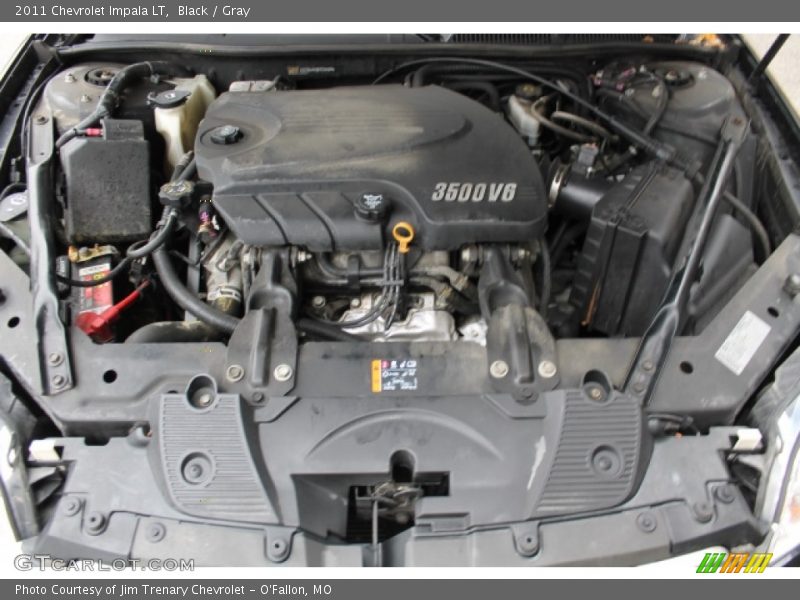 Black / Gray 2011 Chevrolet Impala LT
