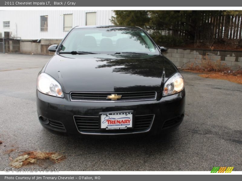 Black / Gray 2011 Chevrolet Impala LT