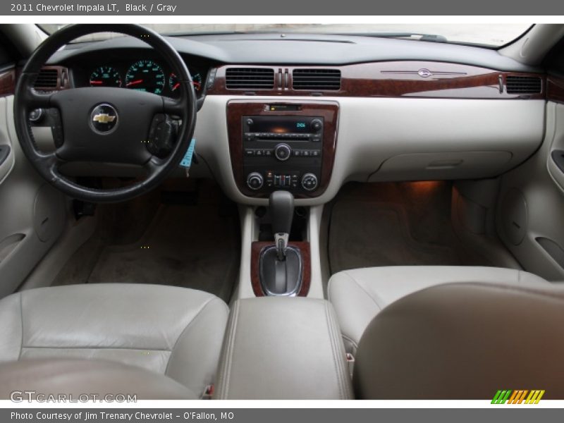 Black / Gray 2011 Chevrolet Impala LT