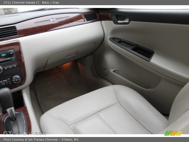 Black / Gray 2011 Chevrolet Impala LT
