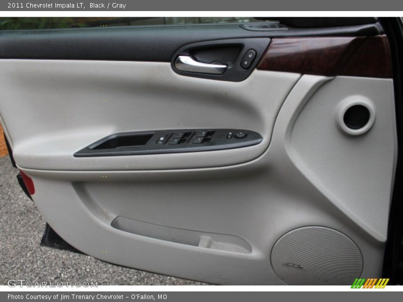 Black / Gray 2011 Chevrolet Impala LT