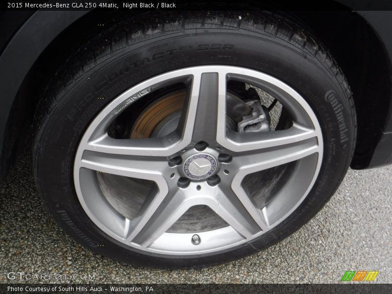 Night Black / Black 2015 Mercedes-Benz GLA 250 4Matic