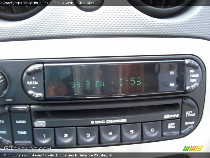 Black / Medium Slate Gray 2006 Jeep Liberty Limited 4x4