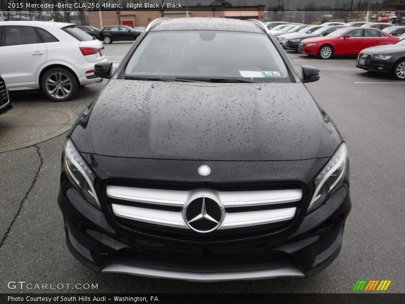 Night Black / Black 2015 Mercedes-Benz GLA 250 4Matic