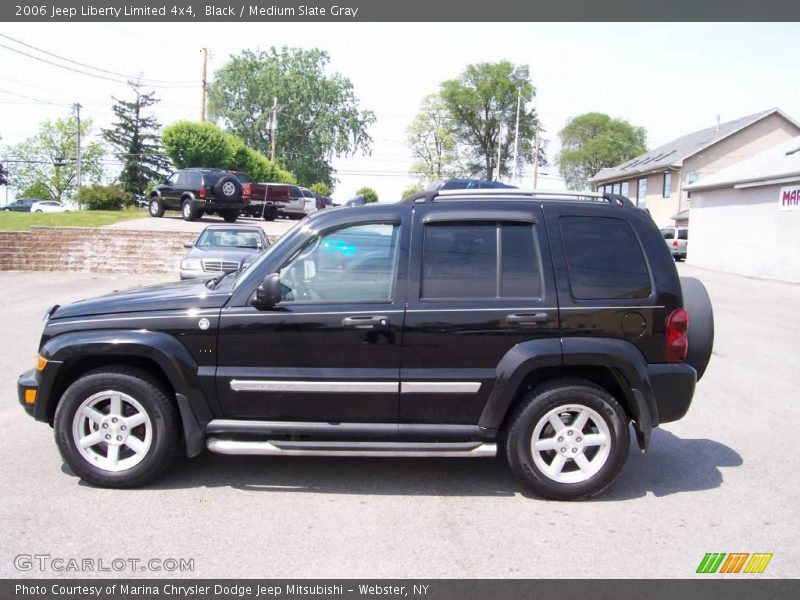 Black / Medium Slate Gray 2006 Jeep Liberty Limited 4x4