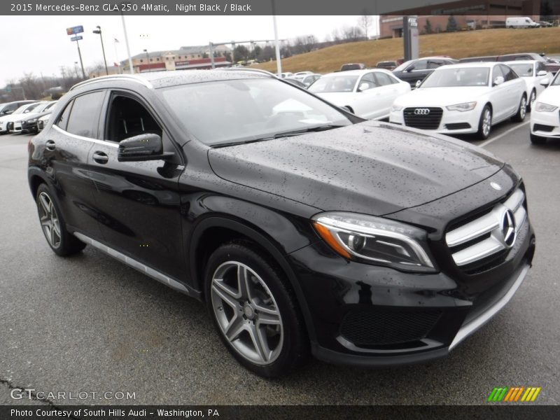 Night Black / Black 2015 Mercedes-Benz GLA 250 4Matic