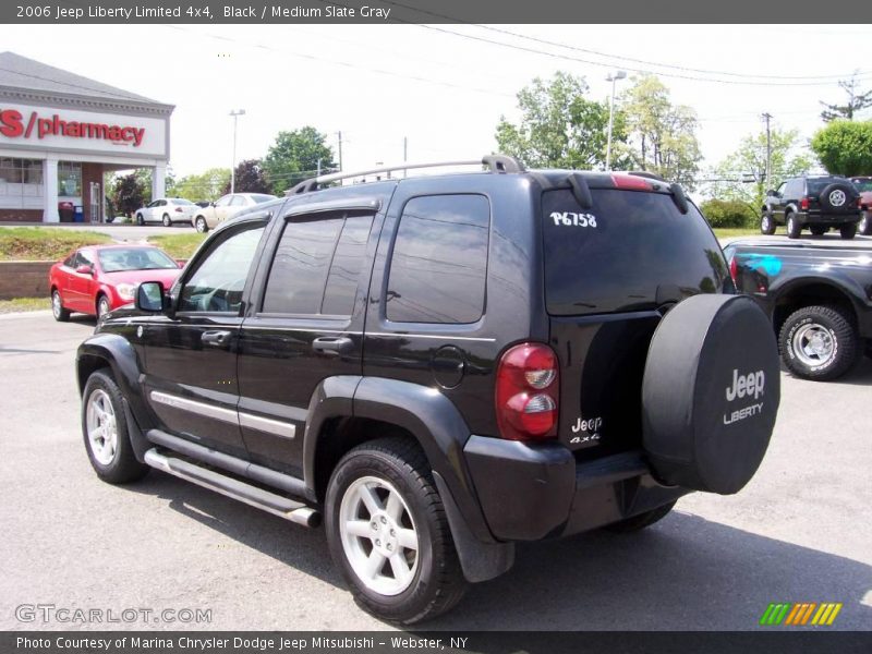 Black / Medium Slate Gray 2006 Jeep Liberty Limited 4x4