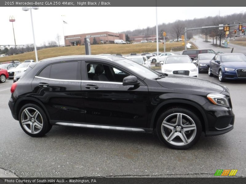 Night Black / Black 2015 Mercedes-Benz GLA 250 4Matic