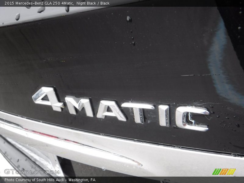 Night Black / Black 2015 Mercedes-Benz GLA 250 4Matic