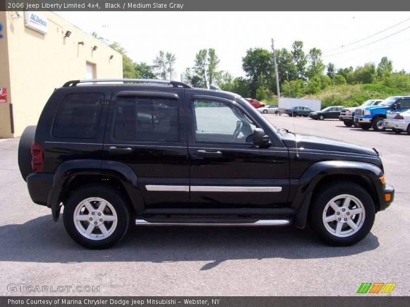 Black / Medium Slate Gray 2006 Jeep Liberty Limited 4x4