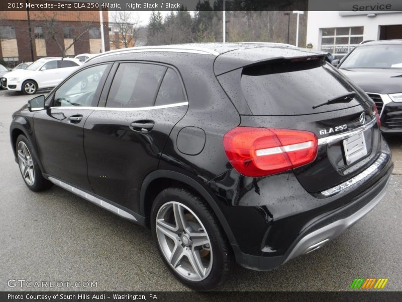 Night Black / Black 2015 Mercedes-Benz GLA 250 4Matic