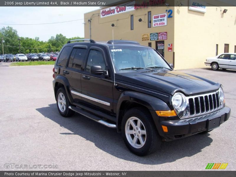 Black / Medium Slate Gray 2006 Jeep Liberty Limited 4x4