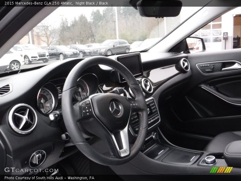 Night Black / Black 2015 Mercedes-Benz GLA 250 4Matic