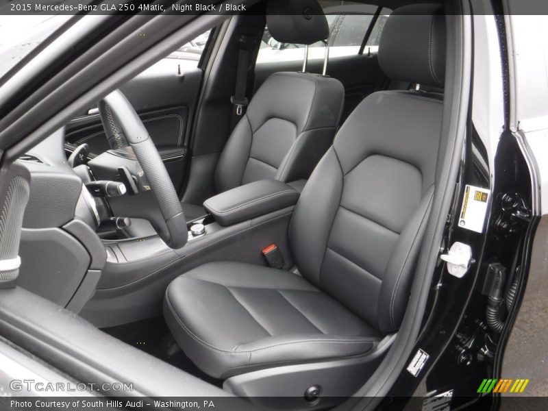 Night Black / Black 2015 Mercedes-Benz GLA 250 4Matic
