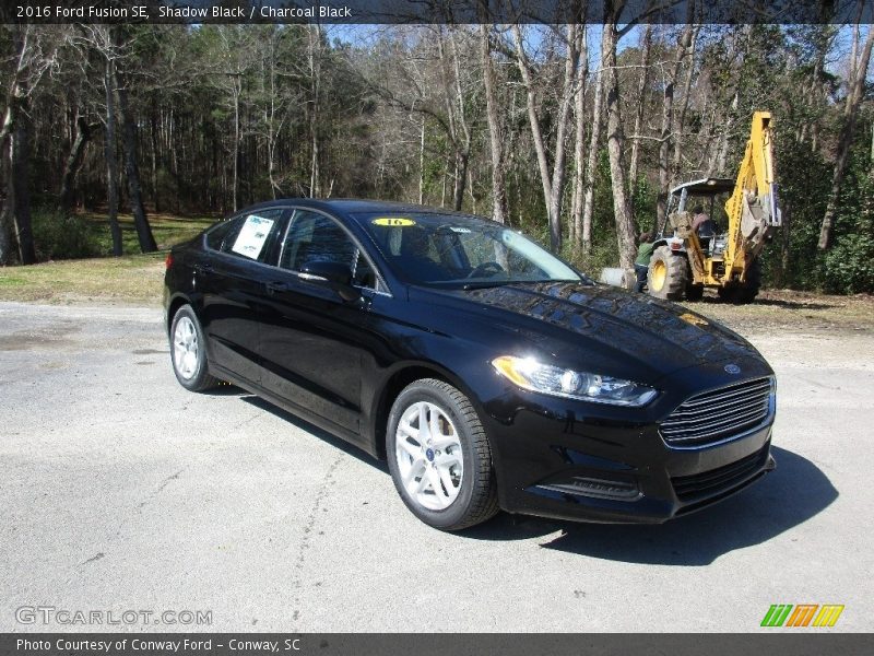 Shadow Black / Charcoal Black 2016 Ford Fusion SE
