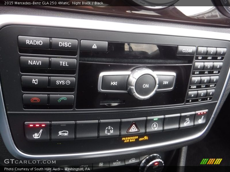Night Black / Black 2015 Mercedes-Benz GLA 250 4Matic