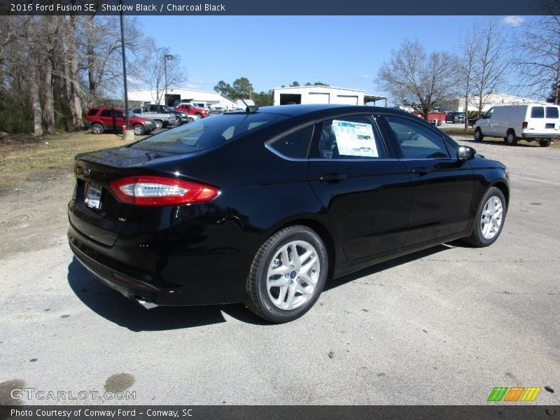 Shadow Black / Charcoal Black 2016 Ford Fusion SE