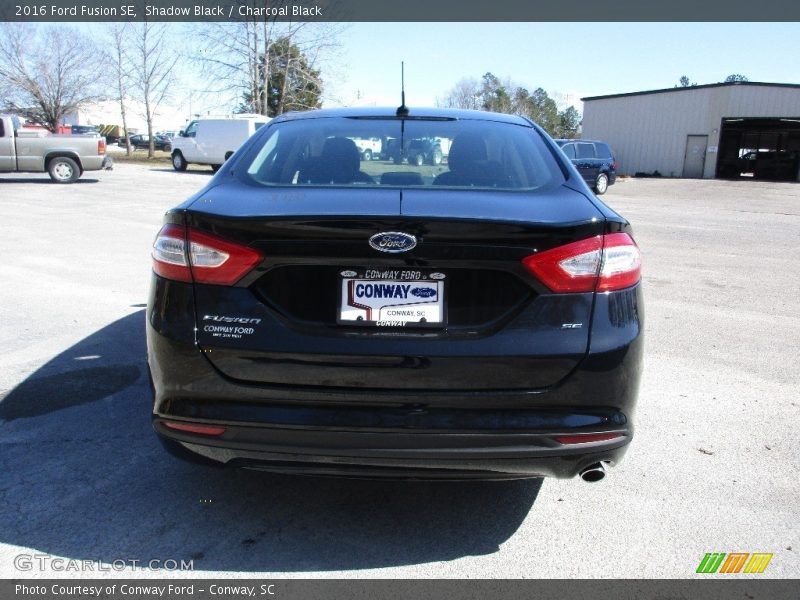 Shadow Black / Charcoal Black 2016 Ford Fusion SE