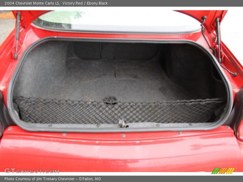 Victory Red / Ebony Black 2004 Chevrolet Monte Carlo LS