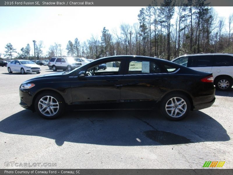 Shadow Black / Charcoal Black 2016 Ford Fusion SE