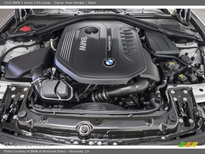  2016 3 Series 340i Sedan Engine - 3.0 Liter DI TwinPower Turbocharged DOHC 24-Valve VVT Inline 6 Cylinder