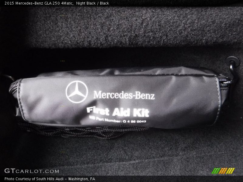 Night Black / Black 2015 Mercedes-Benz GLA 250 4Matic